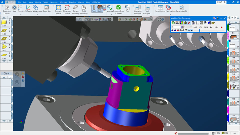 Renderização integrada de processos no GO Swiss